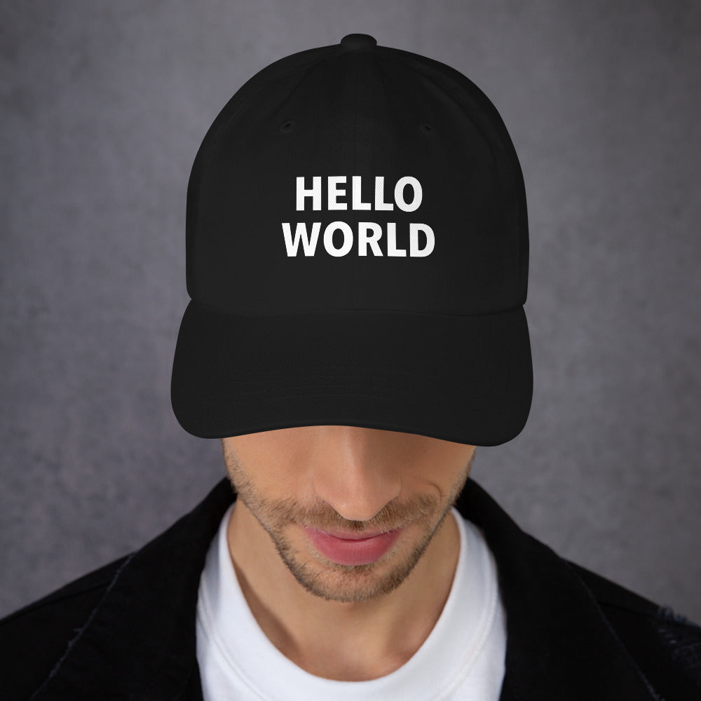 Hello World - Dad hat