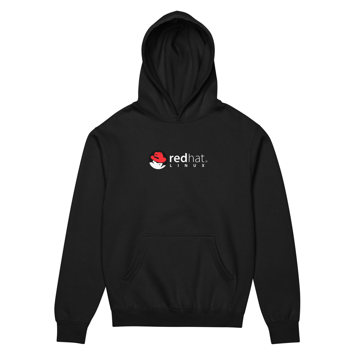 Linux Red Hat Classic Logo - Men’s box hoodie