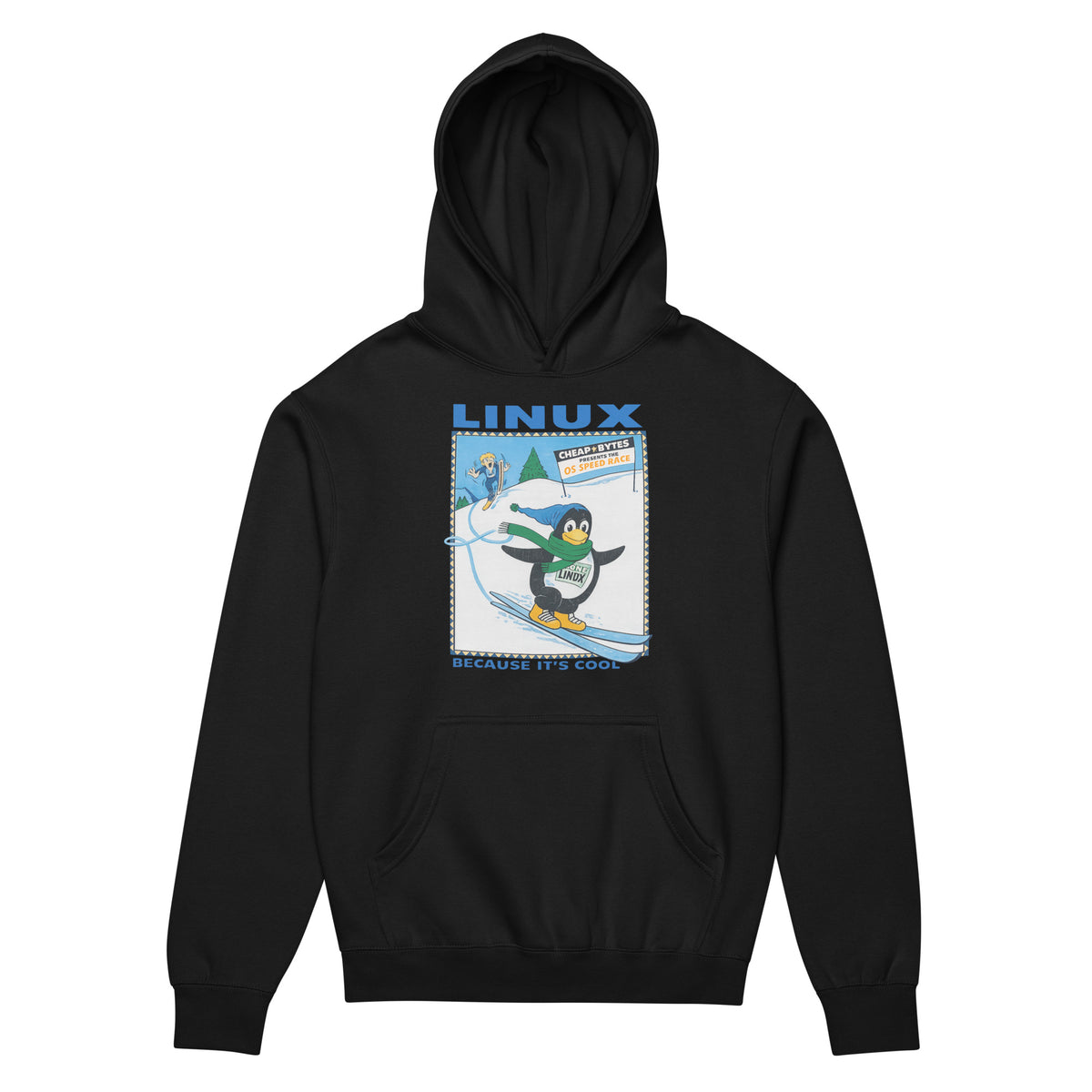 Linux Speed Race - Men’s box hoodie
