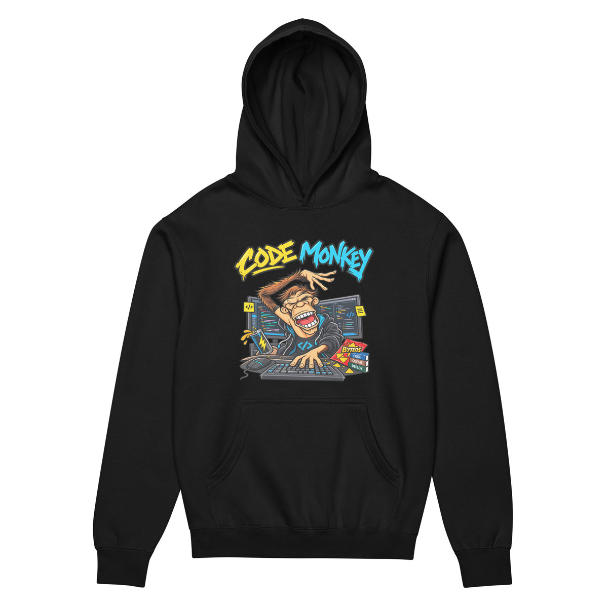 Code Monkey - Men’s box hoodie