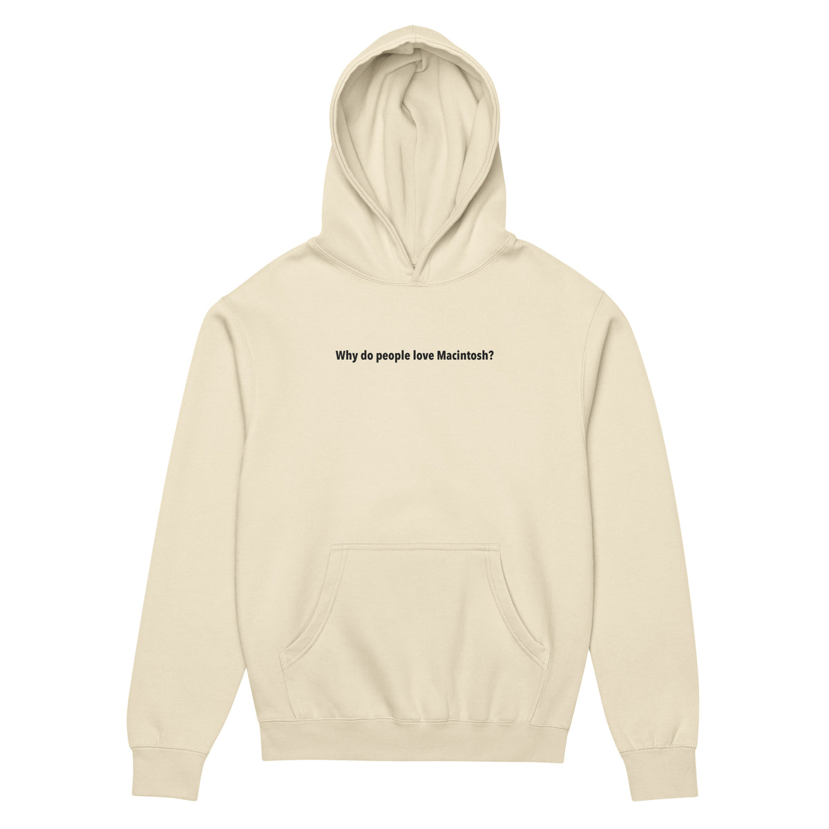 Why Do People Love Macintosh? - Men’s box hoodie