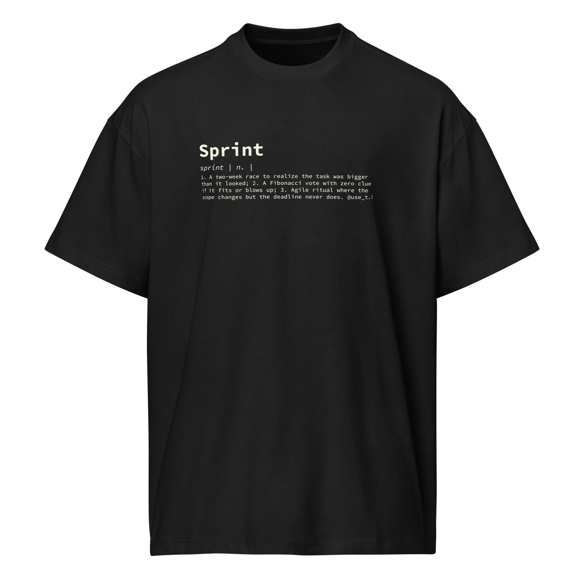 Sprint Definition - Men’s box tee