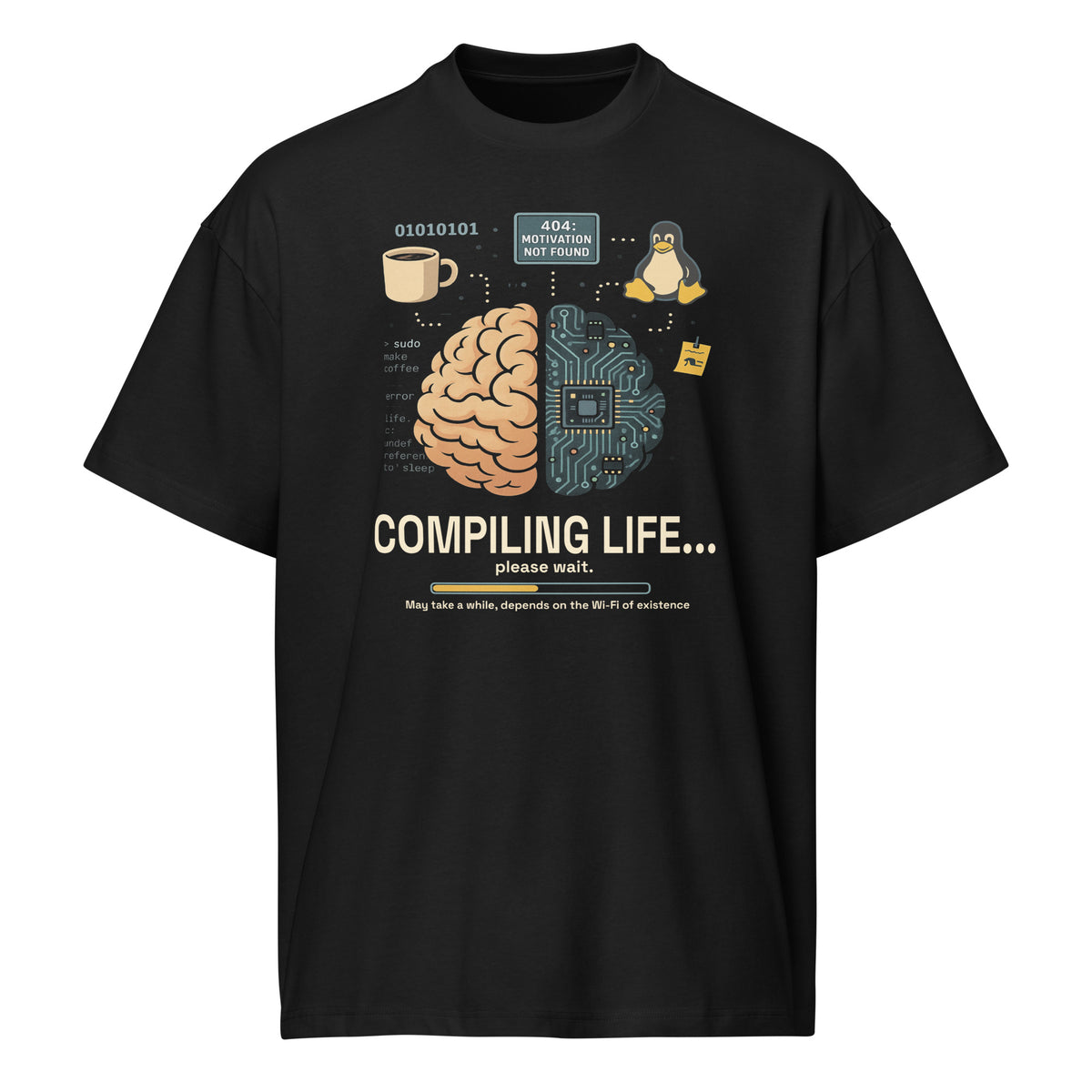 Compiling Life - Men’s box tee