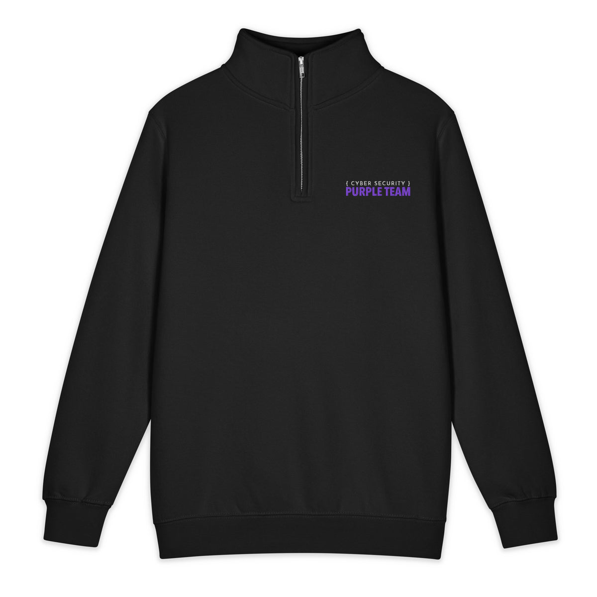 Cyber Security Purple Team - Lane Seven LS14014 Premium 1/4 Zip Sweatshirt