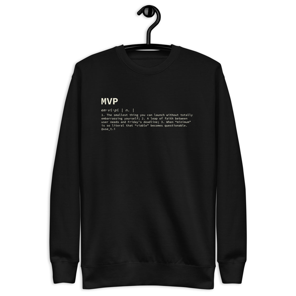 MVP Definition - Unisex Premium Sweatshirt