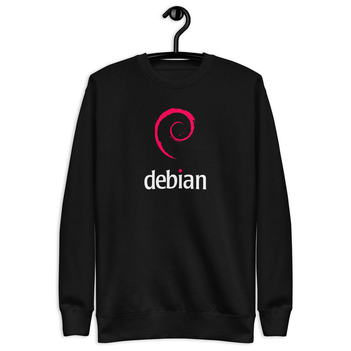 Linux Debian Classic Logo - Unisex Premium Sweatshirt