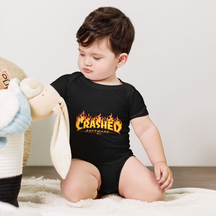 Crashed Software  - Baby short sleeve one piece