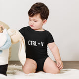 CTRL + V - Baby short sleeve one piece