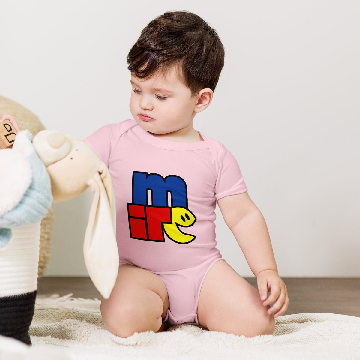 MIRC Logo - Baby short sleeve one piece