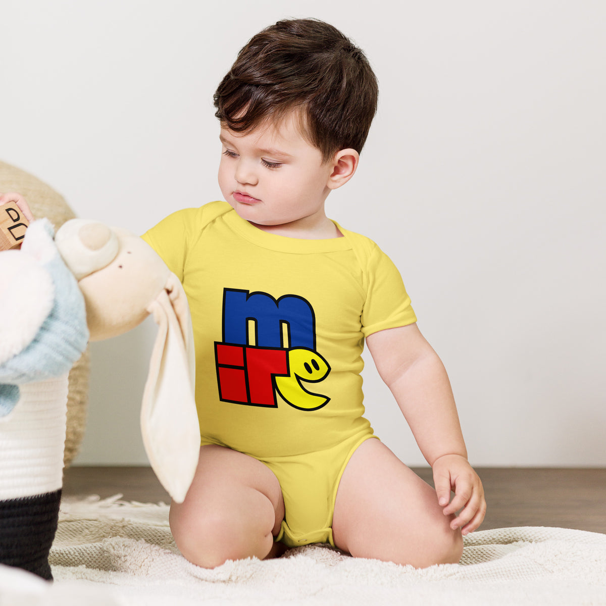 MIRC Logo - Baby short sleeve one piece