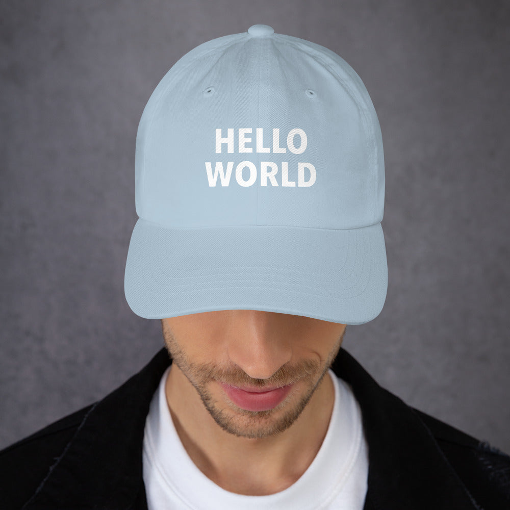 Hello World - Dad hat