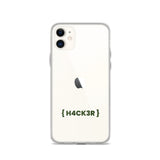 H4ck3r - Clear Case for iPhone®
