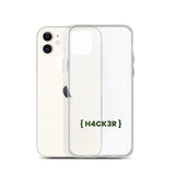 H4ck3r - Clear Case for iPhone®