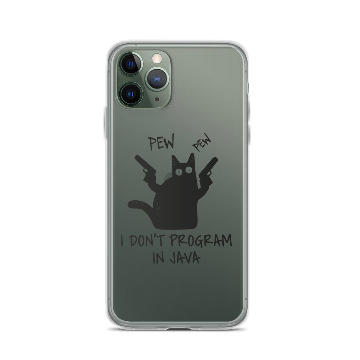I Don’t Program in Java - Clear Case for iPhone®