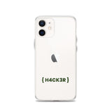 H4ck3r - Clear Case for iPhone®