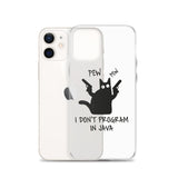 I Don’t Program in Java - Clear Case for iPhone®