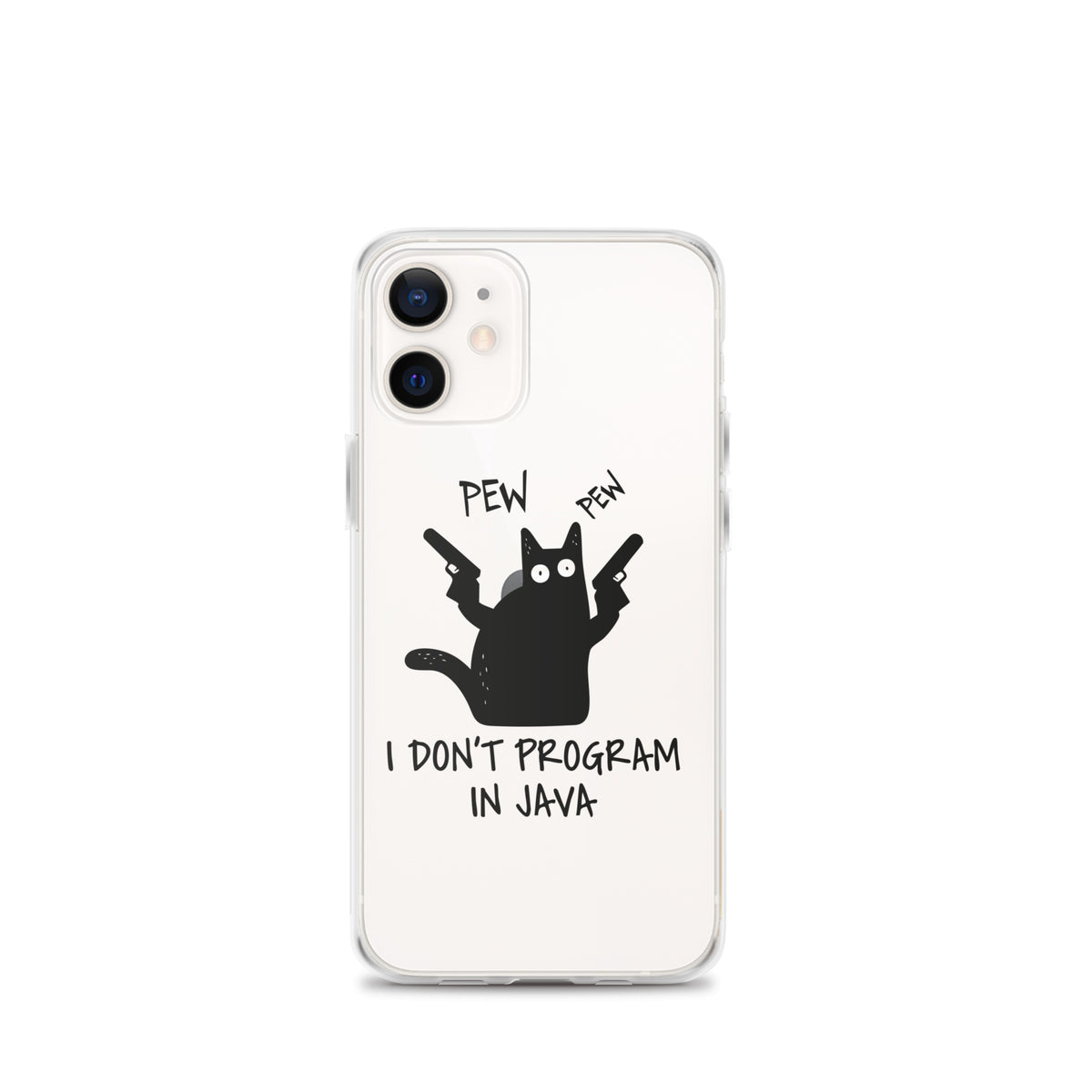 I Don’t Program in Java - Clear Case for iPhone®