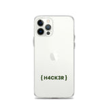 H4ck3r - Clear Case for iPhone®