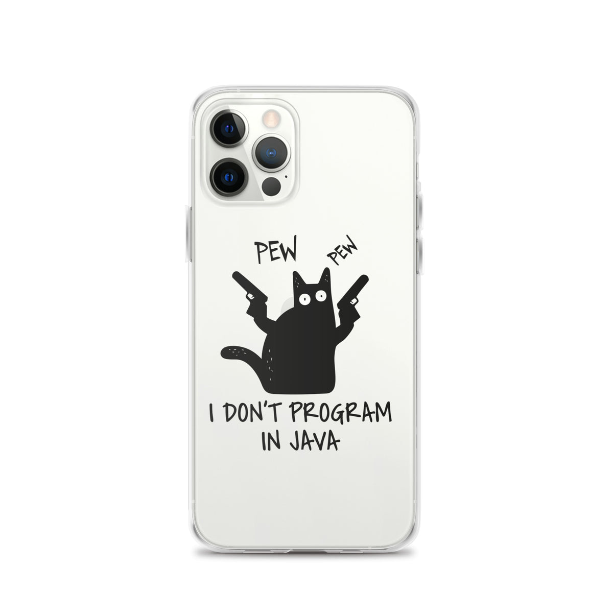 I Don’t Program in Java - Clear Case for iPhone®