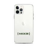 H4ck3r - Clear Case for iPhone®