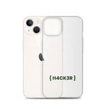 H4ck3r - Clear Case for iPhone®