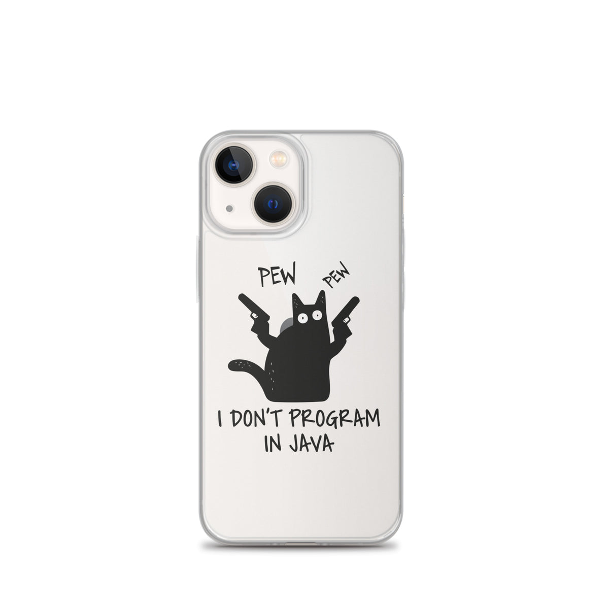 I Don’t Program in Java - Clear Case for iPhone®