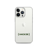H4ck3r - Clear Case for iPhone®