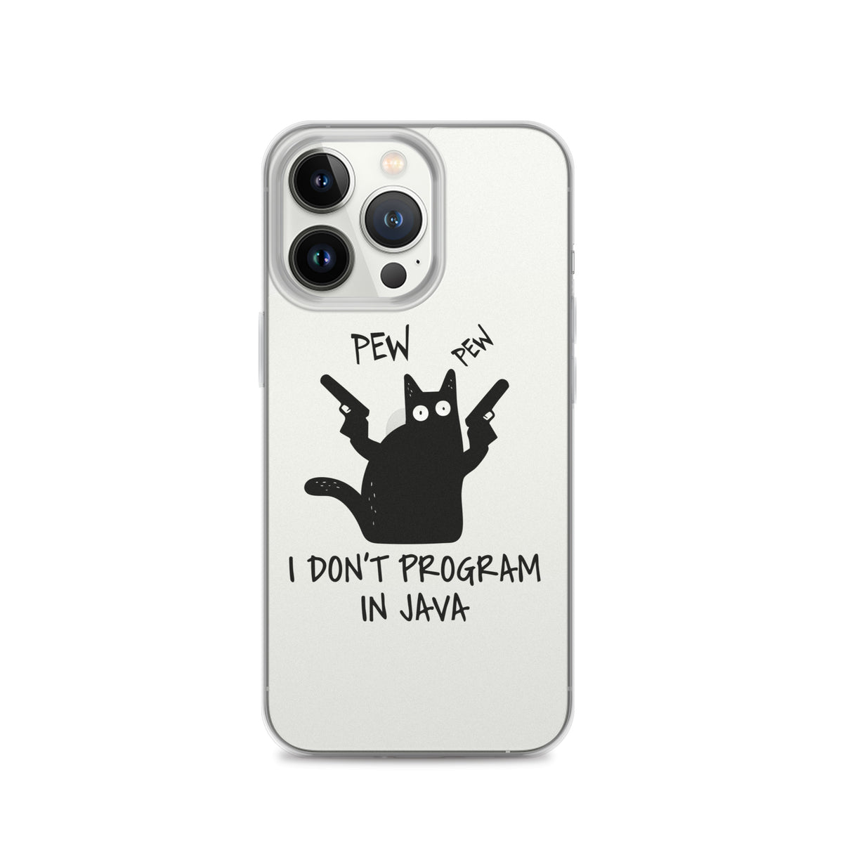 I Don’t Program in Java - Clear Case for iPhone®