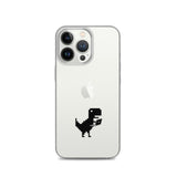 Google Dinosaur - Clear Case for iPhone®