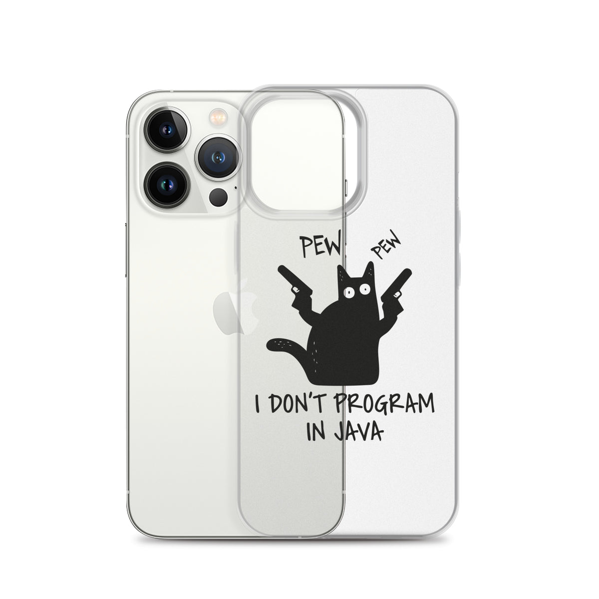 I Don’t Program in Java - Clear Case for iPhone®