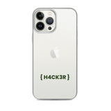 H4ck3r - Clear Case for iPhone®