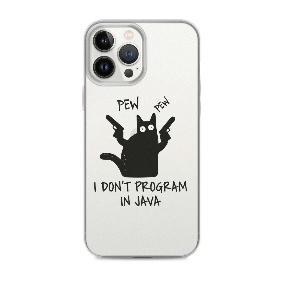 I Don’t Program in Java - Clear Case for iPhone®