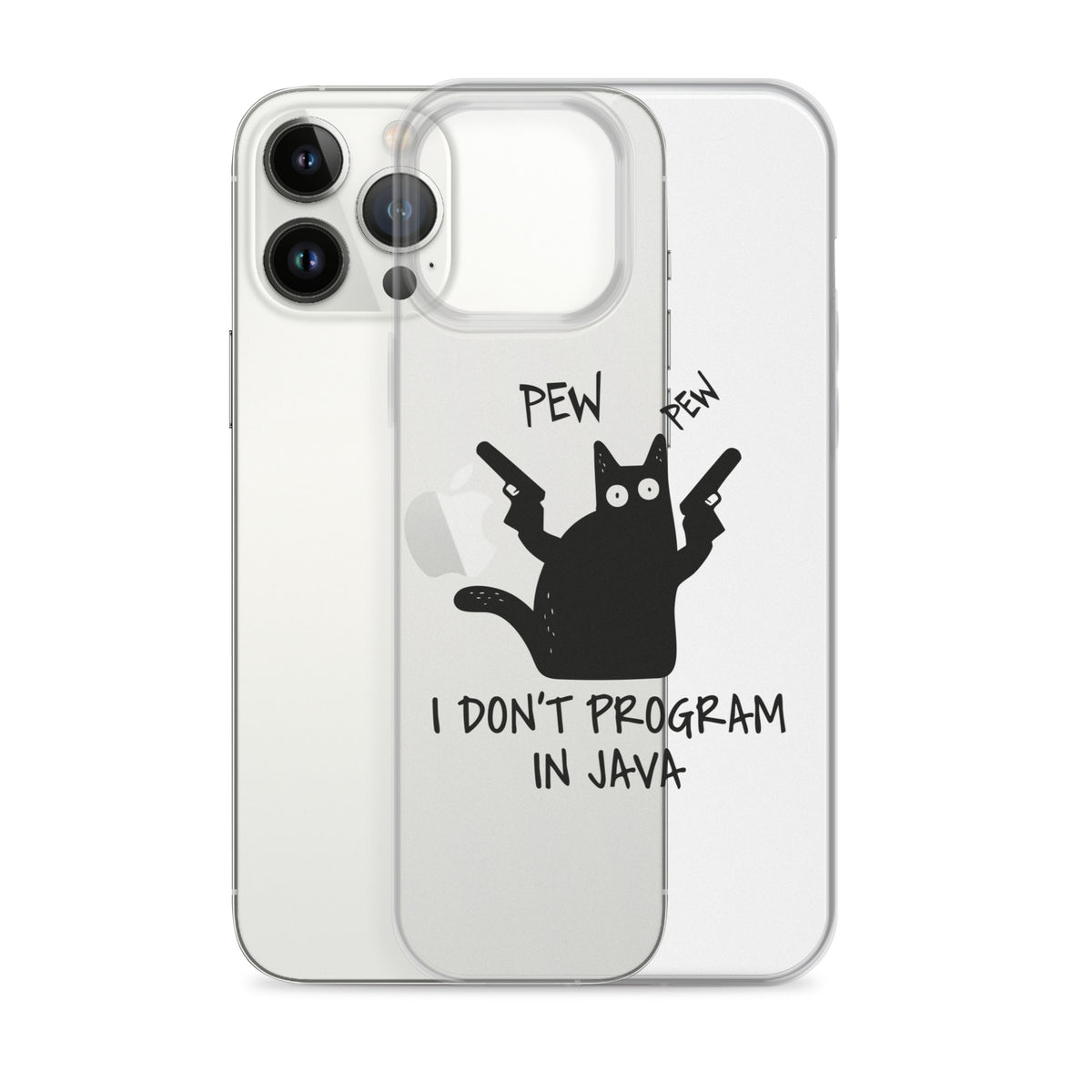 I Don’t Program in Java - Clear Case for iPhone®