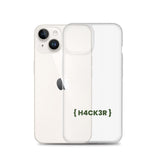 H4ck3r - Clear Case for iPhone®