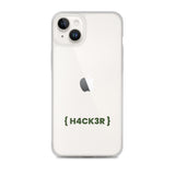 H4ck3r - Clear Case for iPhone®