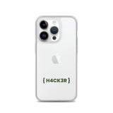 H4ck3r - Clear Case for iPhone®