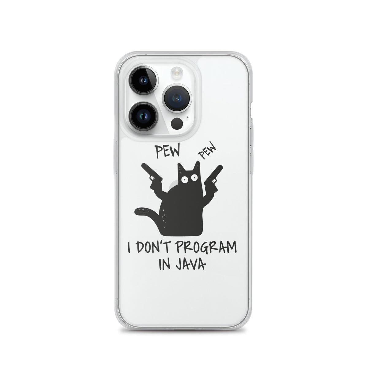 I Don’t Program in Java - Clear Case for iPhone®