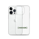 H4ck3r - Clear Case for iPhone®