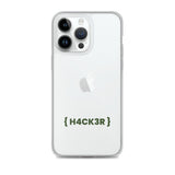 H4ck3r - Clear Case for iPhone®