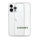 H4ck3r - Clear Case for iPhone®