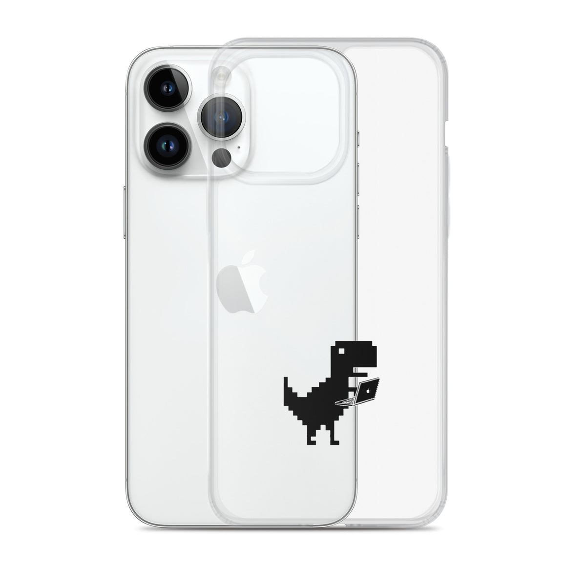 Google Dinosaur - Clear Case for iPhone®