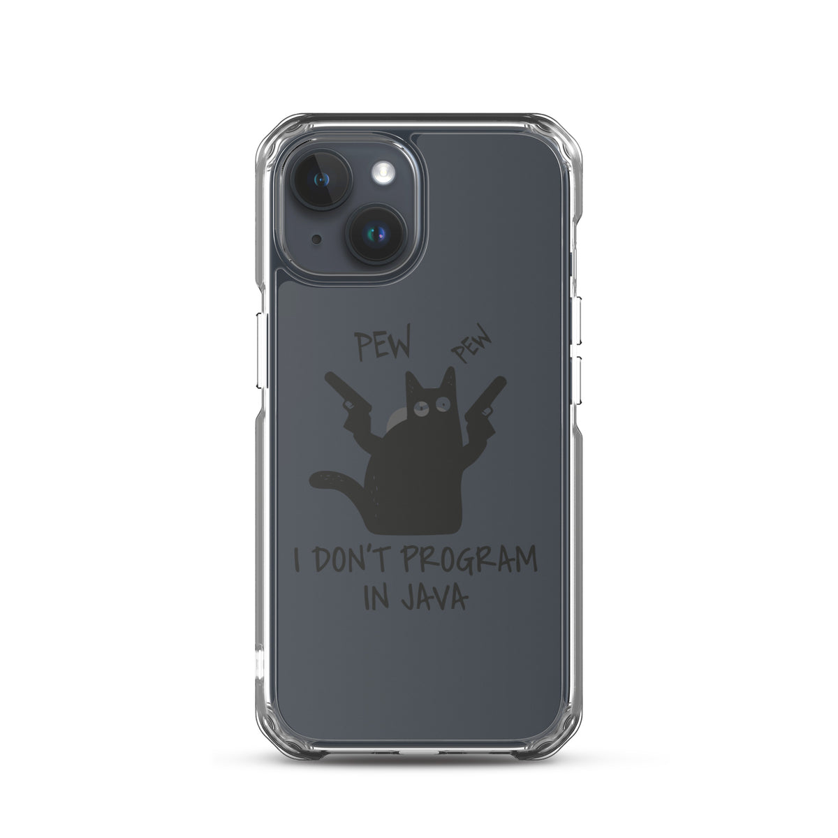 I Don’t Program in Java - Clear Case for iPhone®
