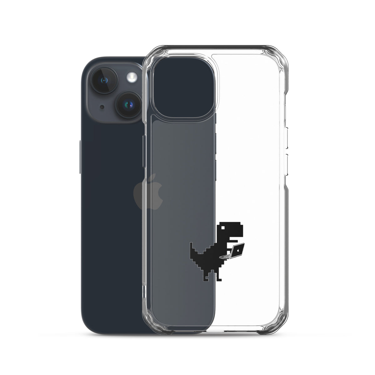 Google Dinosaur - Clear Case for iPhone®