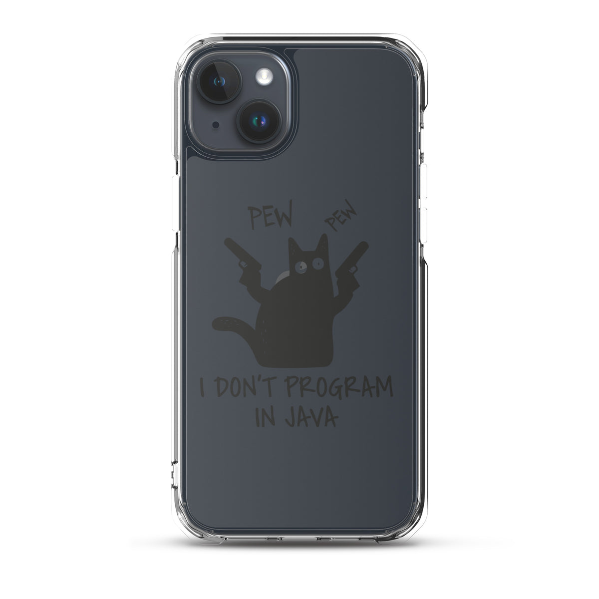 I Don’t Program in Java - Clear Case for iPhone®