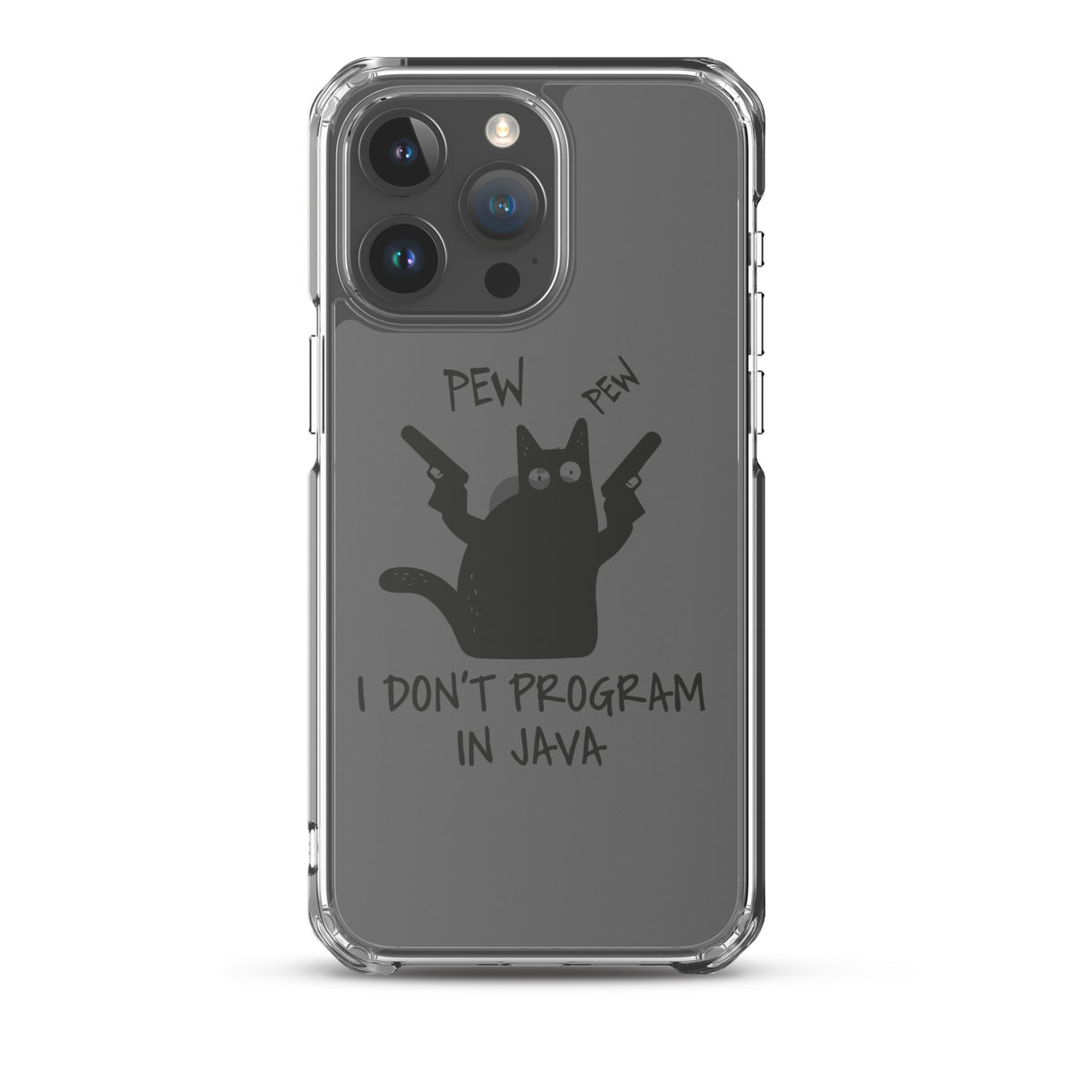 I Don’t Program in Java - Clear Case for iPhone®