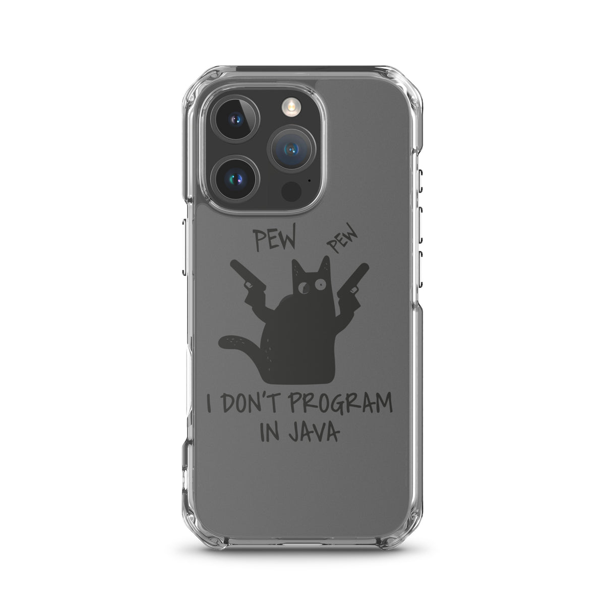 I Don’t Program in Java - Clear Case for iPhone®
