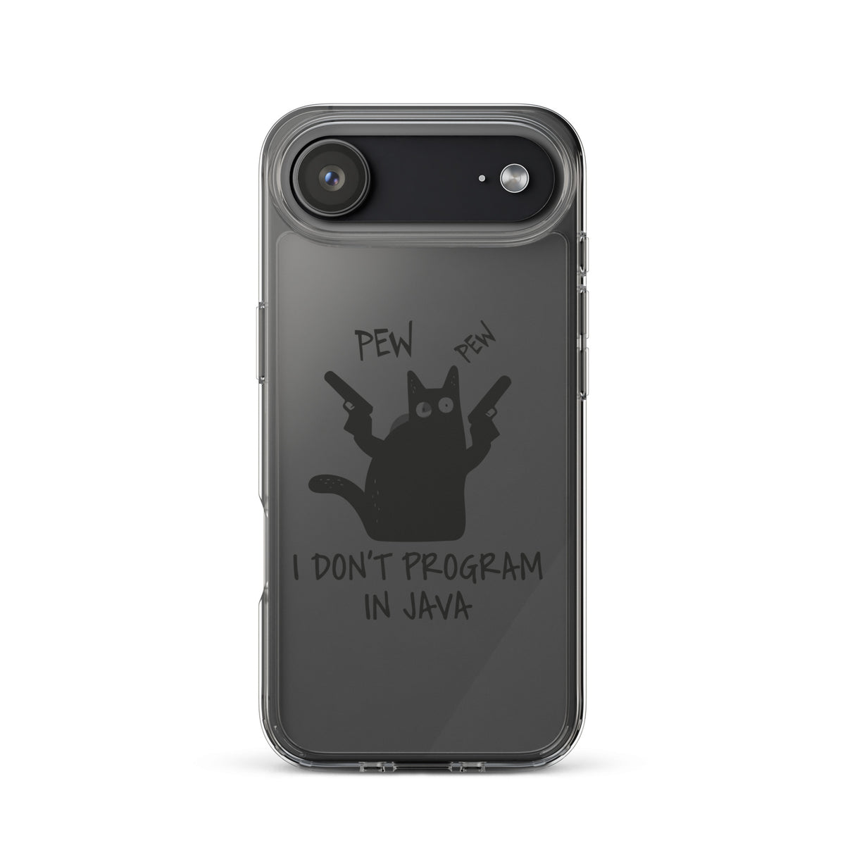 I Don’t Program in Java - Clear Case for iPhone®