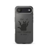 I Don’t Program in Java - Clear Case for iPhone®