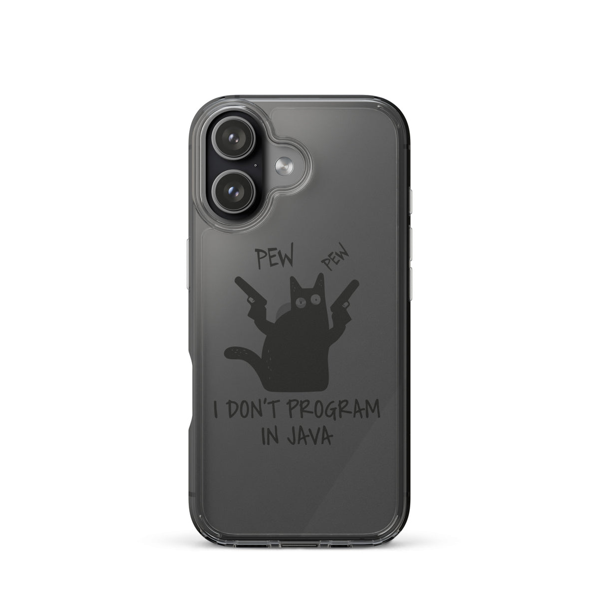 I Don’t Program in Java - Clear Case for iPhone®