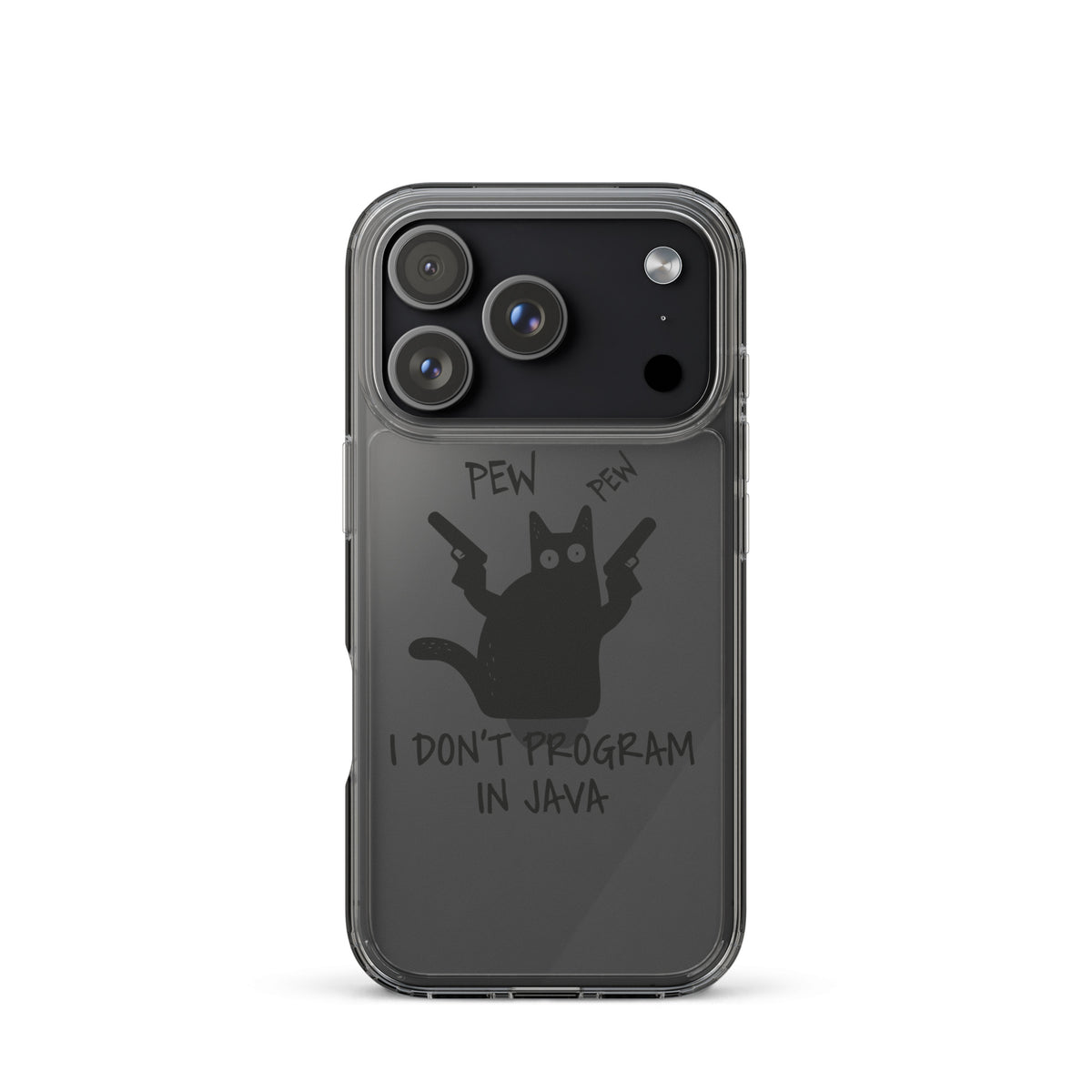 I Don’t Program in Java - Clear Case for iPhone®